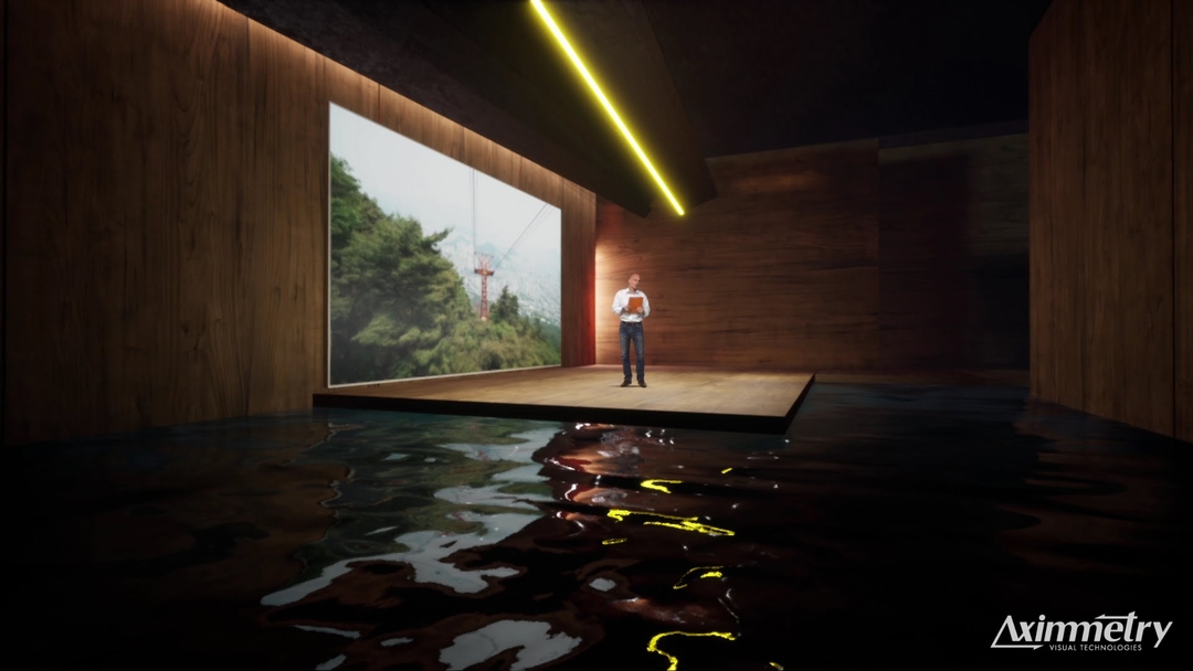 CORPORATE_WTR | UNREAL ENGINE VIRTUAL SET | INTEGRATED WITH AXIMMETRY