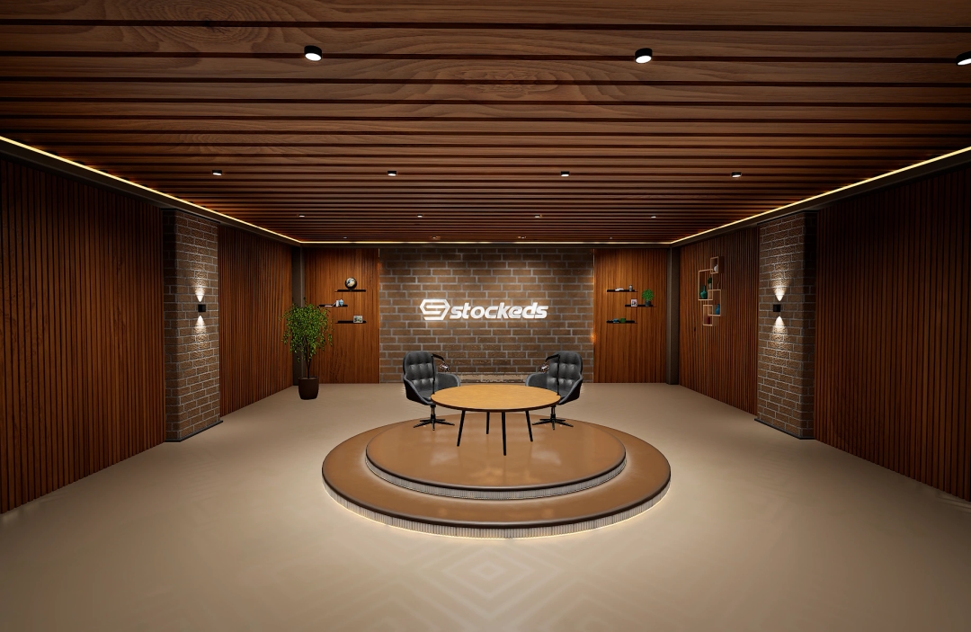 CASTSPACE: Podcast studio  | Unreal Engine Virtual Set |