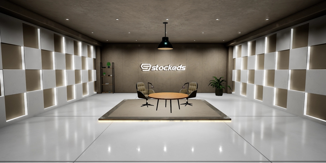 PODSET_PRO: Podcast studio  | Unreal Engine Virtual Set |