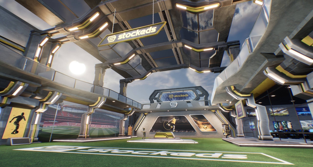 SPORTS NEWSROOM TSPRT  | Unreal Engine Corporate Virtual Set |