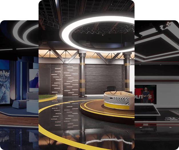 Elevate Broadcasting with 3D Virtual Sets