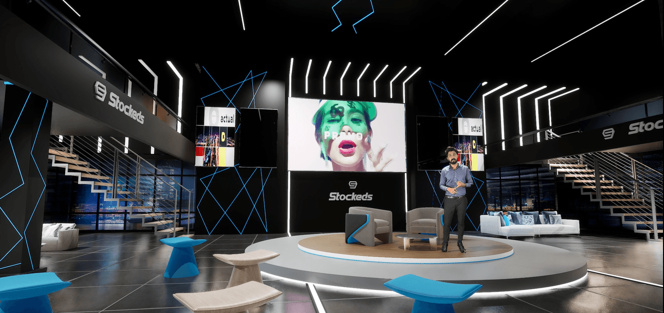 Customizable Virtual News Studios