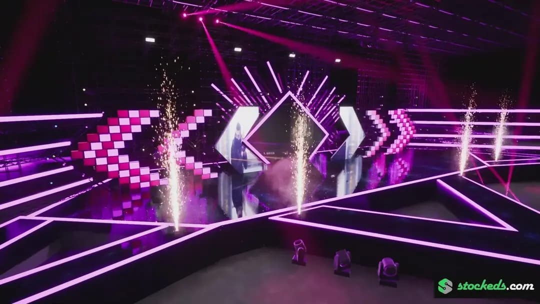 ULTIMATE COMBO-80 UNREAL ENGINE STAGE VIRTUAL SETS (JUST $7/SET!)-42