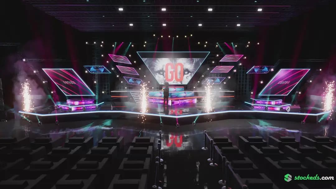 ULTIMATE COMBO-80 UNREAL ENGINE STAGE VIRTUAL SETS (JUST $7/SET!)-55
