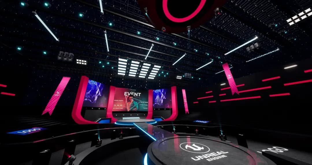 ULTIMATE COMBO-80 UNREAL ENGINE STAGE VIRTUAL SETS (JUST $7/SET!)-56