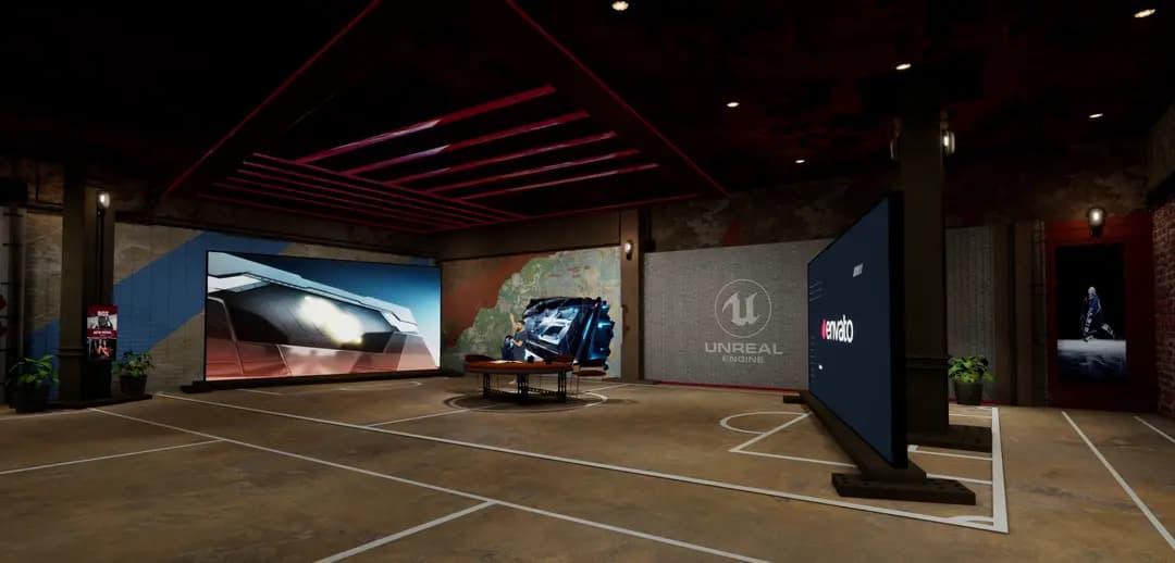 45-IN-1 UNREAL VIRTUAL SETS PACK – NEWS, TALKSHOW & MORE-11