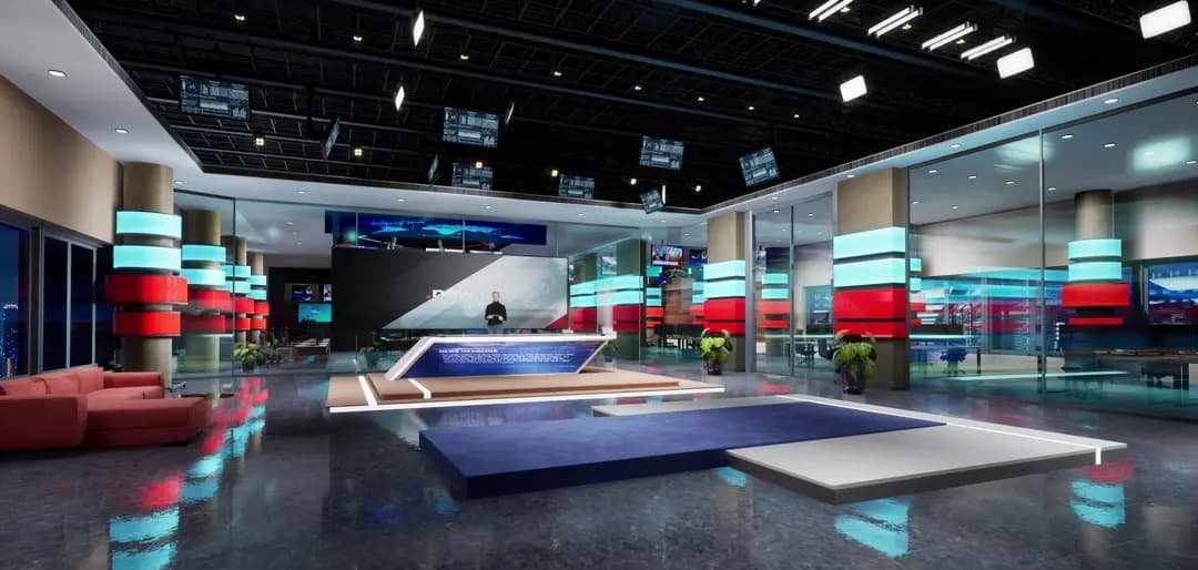 45-IN-1 UNREAL VIRTUAL SETS PACK – NEWS, TALKSHOW & MORE-14