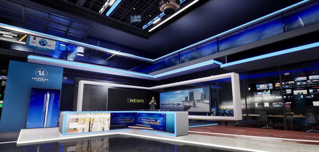 45-IN-1 UNREAL VIRTUAL SETS PACK – NEWS, TALKSHOW & MORE-15