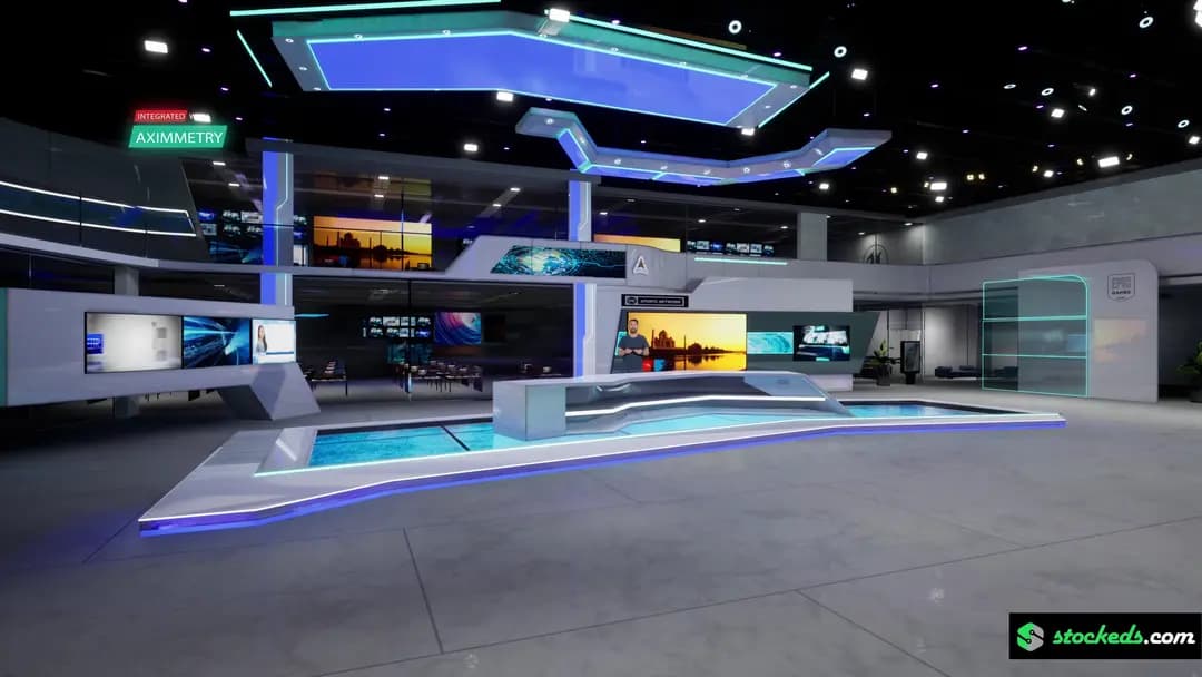 45-IN-1 UNREAL VIRTUAL SETS PACK – NEWS, TALKSHOW & MORE-17