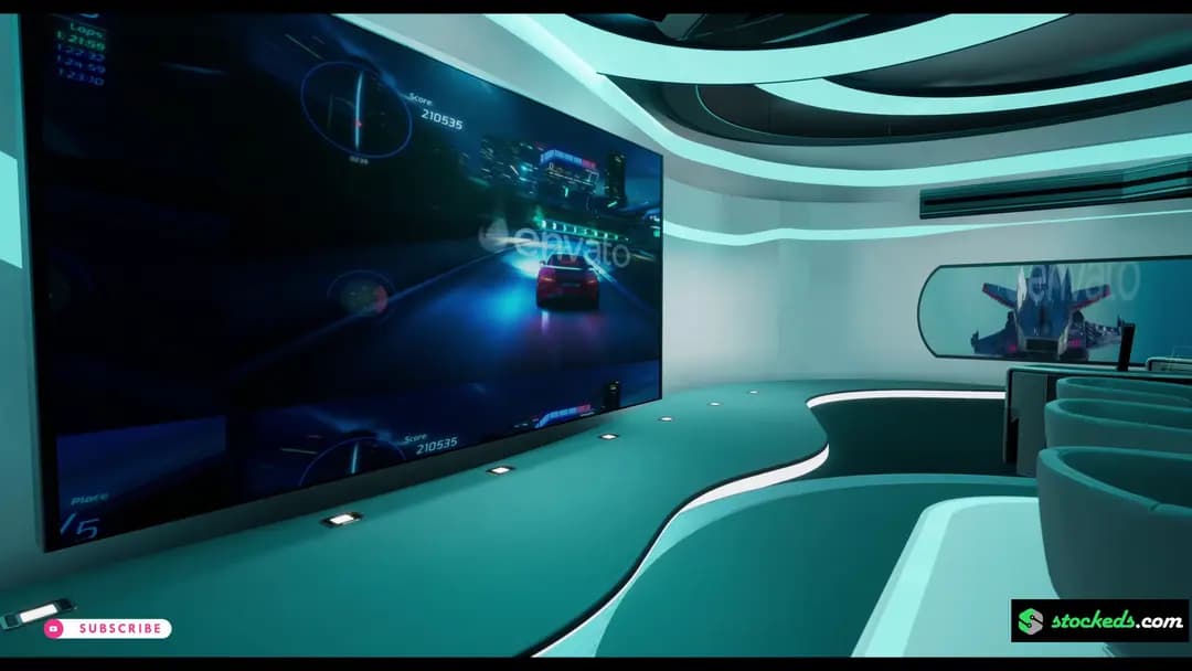 30-IN-1 UNREAL VIRTUAL SETS PACK – NEWSROOMS & TALKSHOWS COMBO-16