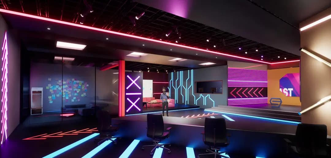 MEGA COMBO PACK 1 – 50 UNREAL ENGINE TALKSHOW VIRTUAL SETS-48