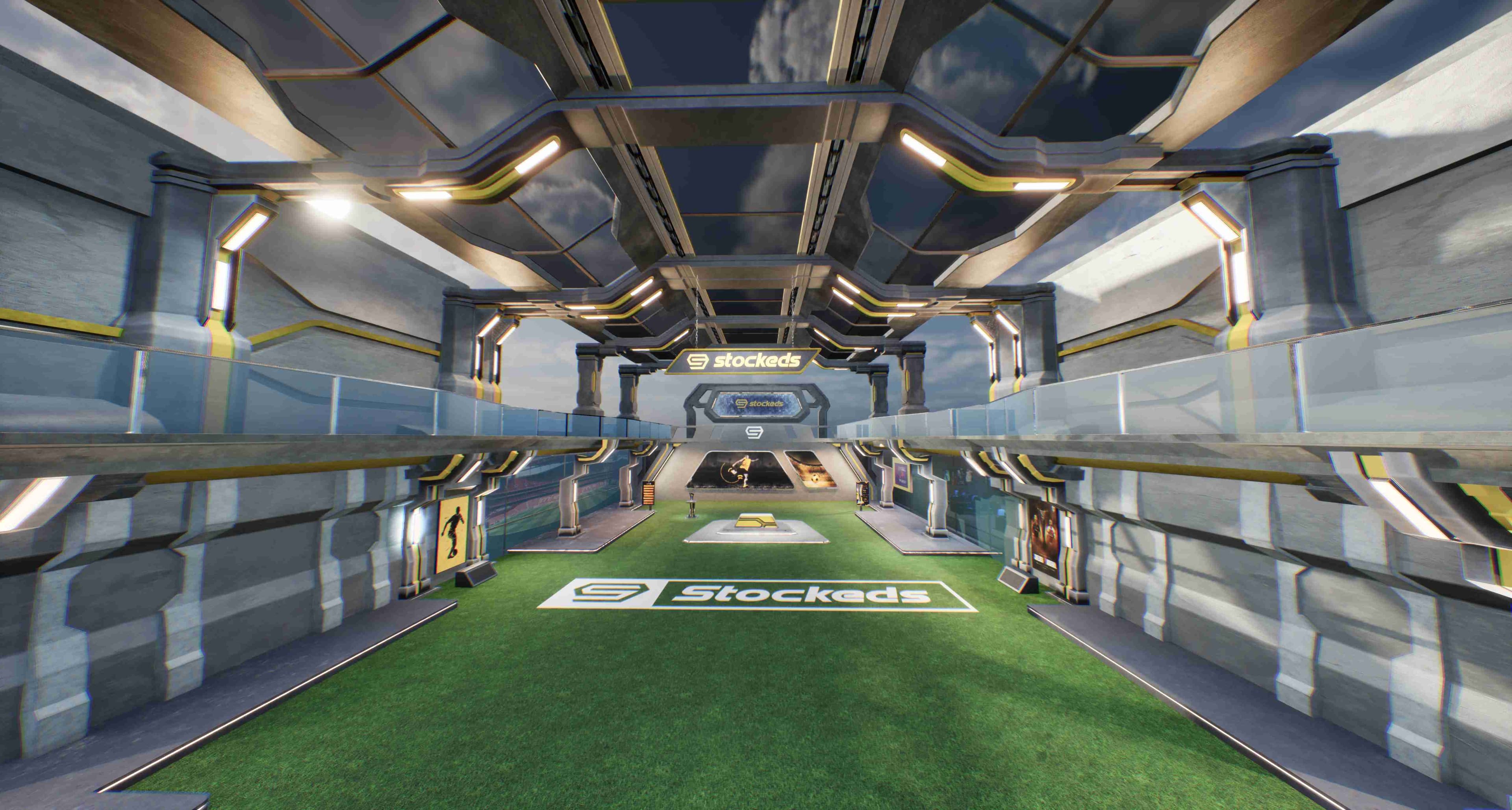 SPORTS NEWSROOM TSPRT  | Unreal Engine Corporate Virtual Set |-9