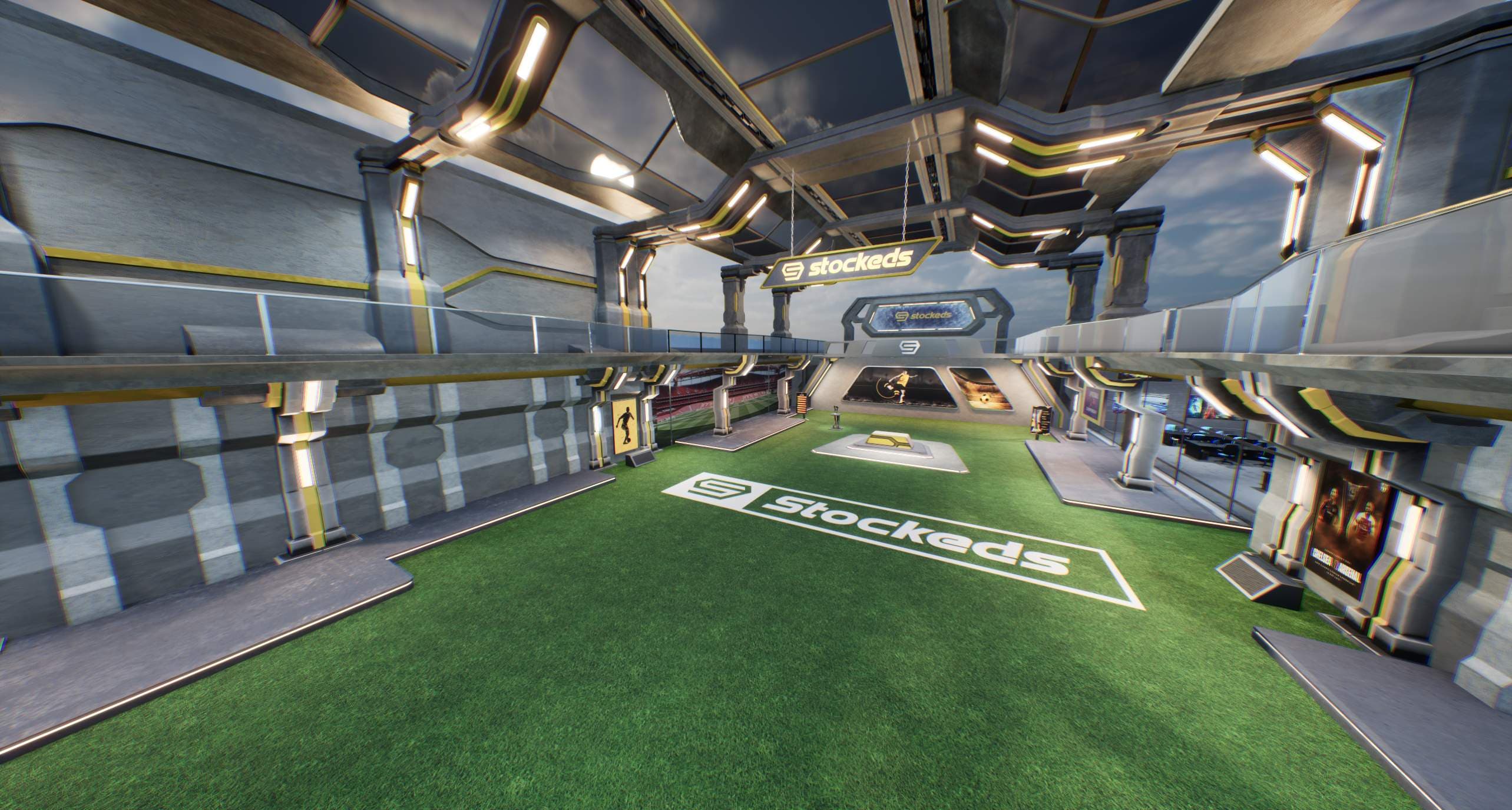 SPORTS NEWSROOM TSPRT  | Unreal Engine Corporate Virtual Set |-4