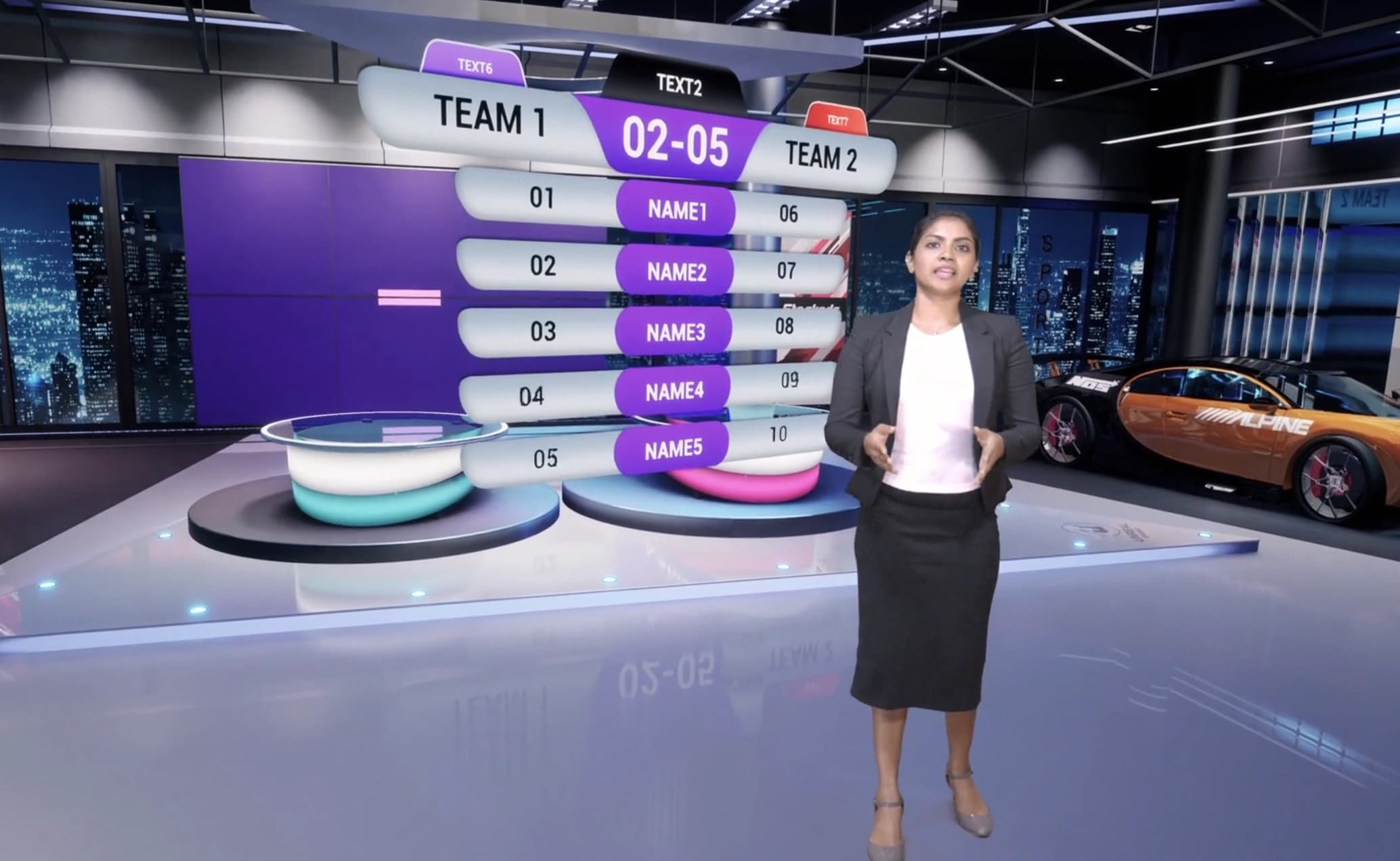 ScoreBoard3D: Sports Scoreboard Pack – Real-Time 3D Graphics for Unreal Engine
