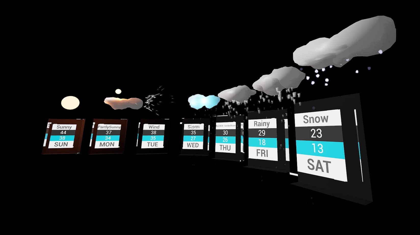WeatherCast: 3D Weather Pack – Forecast Graphics for News, Broadcast & XR-3