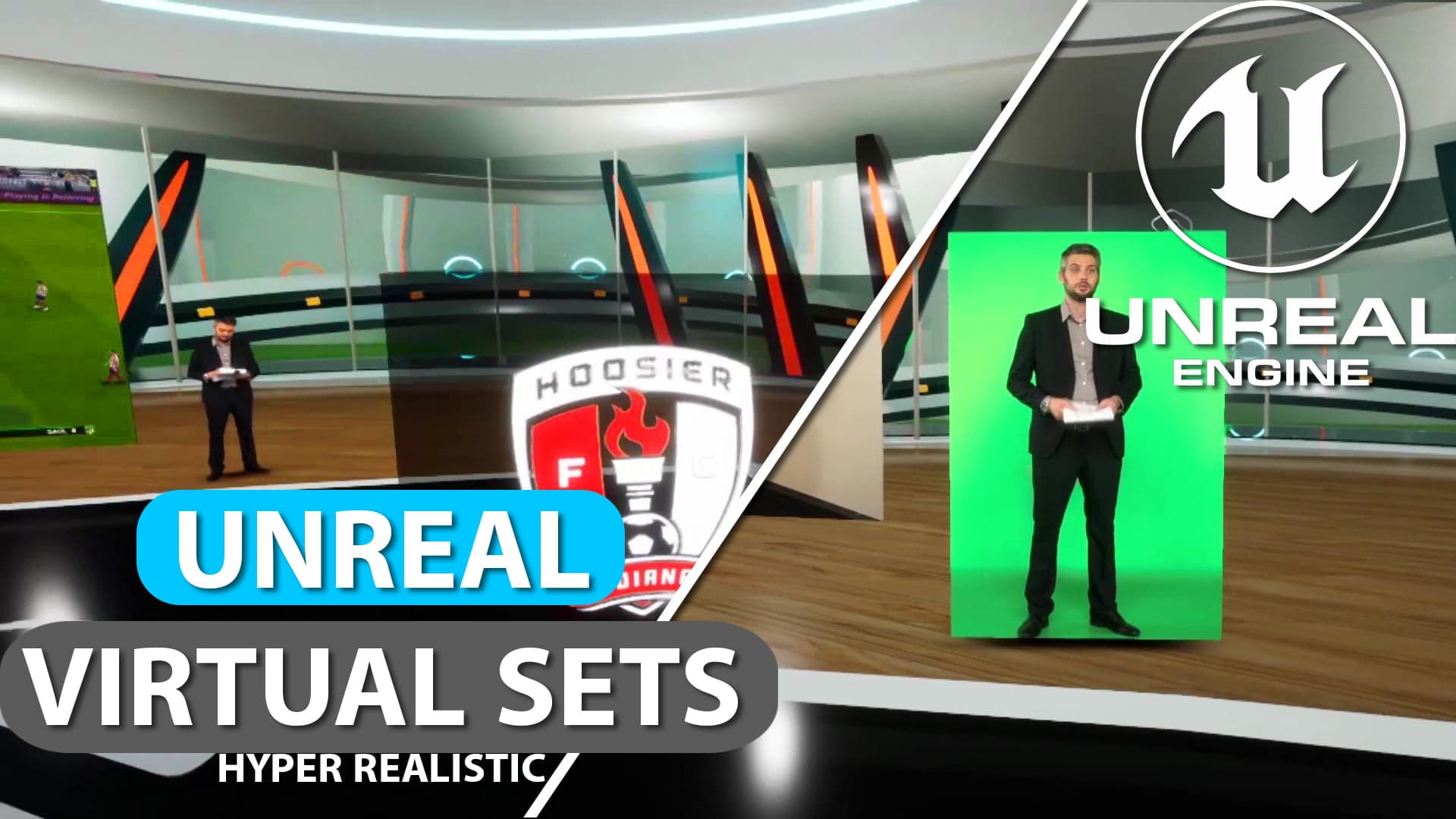 VIRTUAL PRODUCTION SET | SPORTS | UNREAL ENGINE | AXIMMETRY | ZERO DENSITY