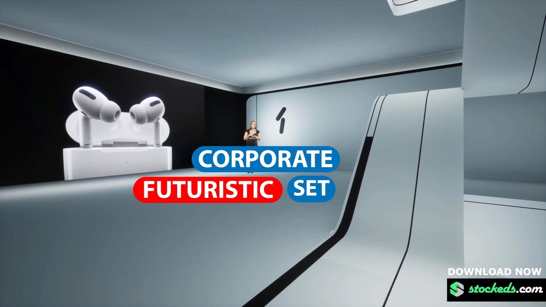 CORPORATE 3 UNREAL ENGINE VIRTUAL PRODUCTION SET