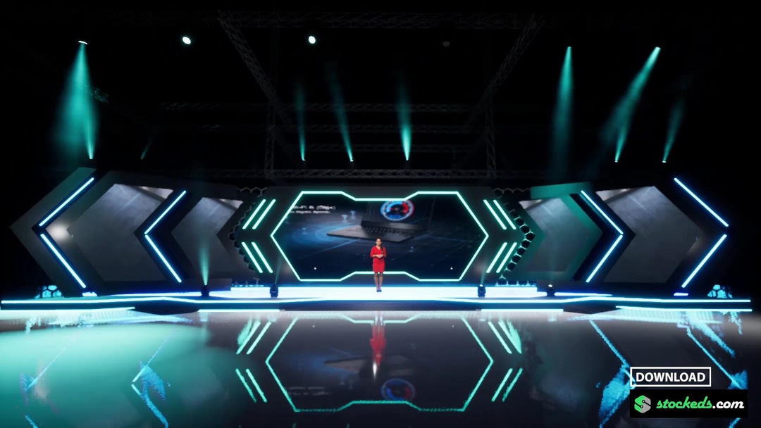 STAGE-PRD | DMX CONTROL | UNREAL ENGINE VIRTUAL SET