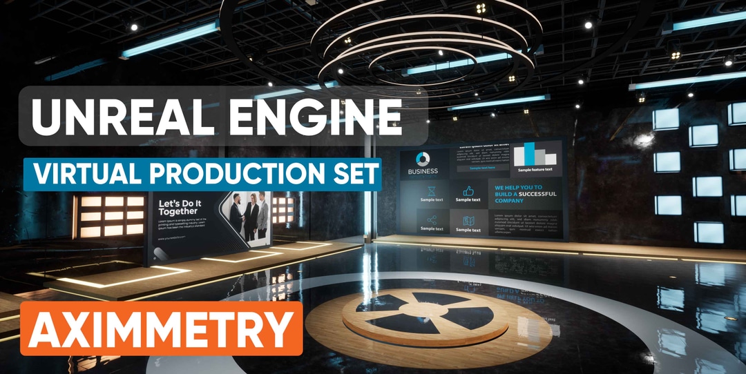 TALKSHOW_NBS | UNREAL ENGINE VIRTUAL SET