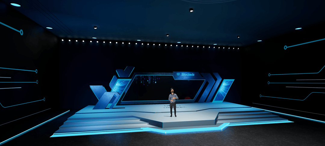 STAGE LK7X | Unreal Engine Corporate Virtual Set
