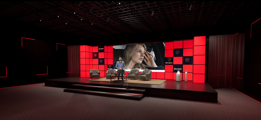 TALKSHOW NTE2X | Unreal Engine Corporate Virtual Set