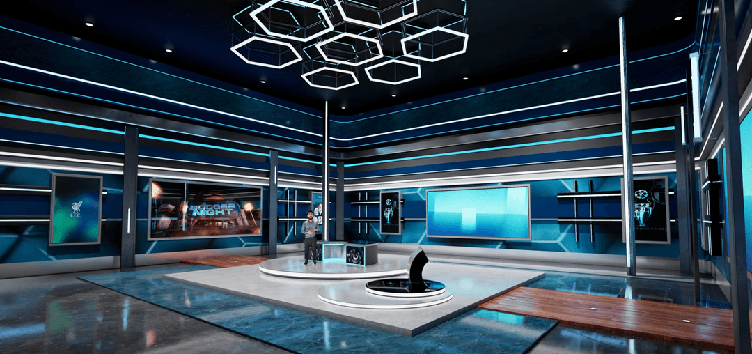 TALKSHOW JKL8 | Unreal Engine Corporate Virtual Set