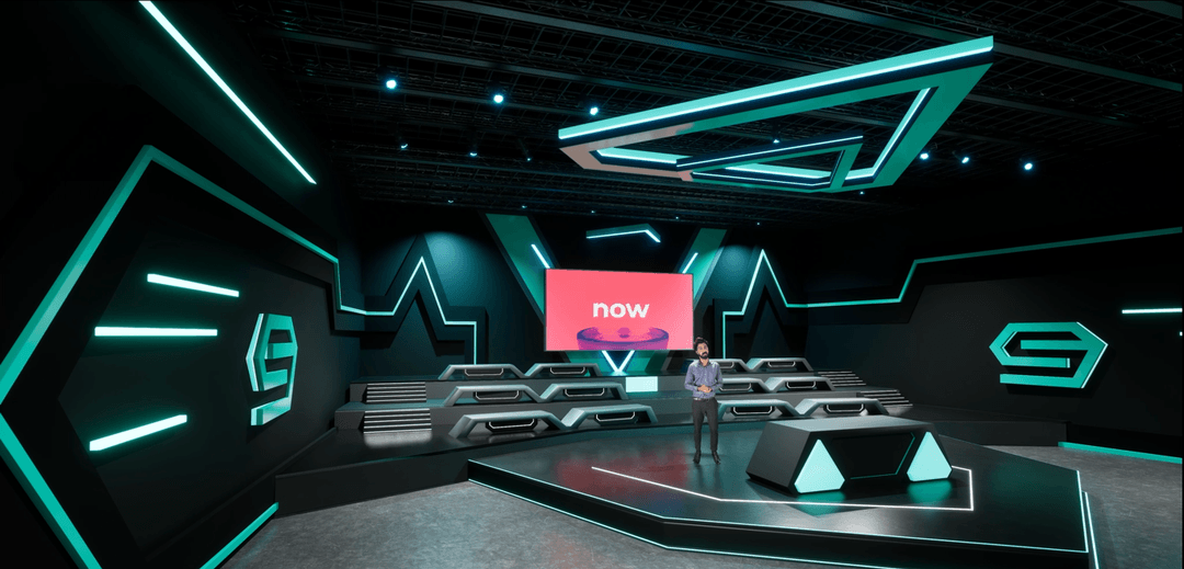 TALKSHOW 8HCGY | Unreal Engine Corporate Virtual Set