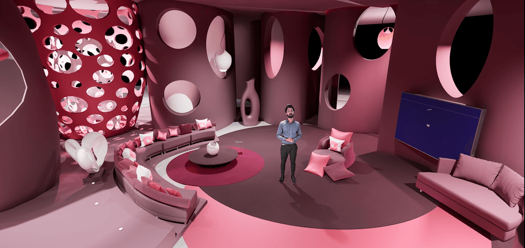 TALKSHOW EMER9 | Unreal Engine Corporate Virtual Set