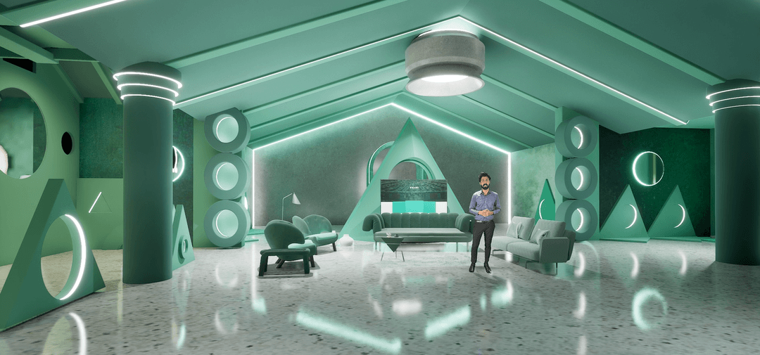 TALKSHOW Y2W0 | Unreal Engine Corporate Virtual Set