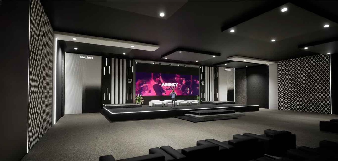 STAGE AC4K  | Unreal Engine Corporate Virtual Set