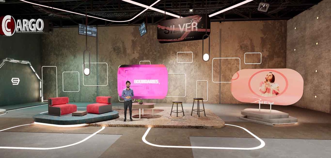 TALKSHOW WEW3 | Unreal Engine Corporate Virtual Set
