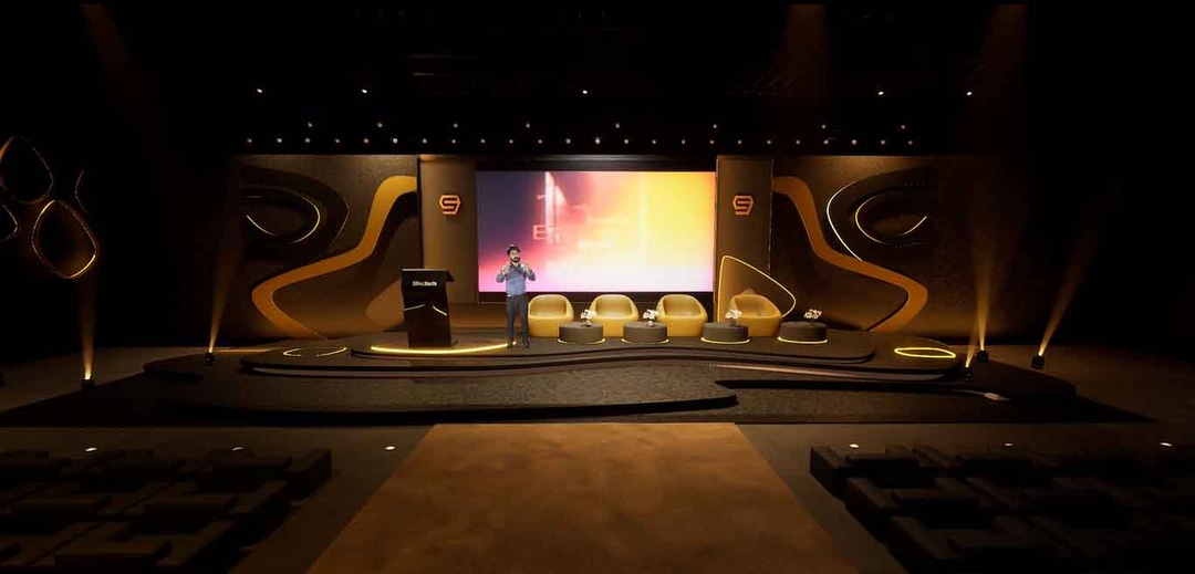STAGE YYEU | DMX | Unreal Engine Corporate Virtual Set