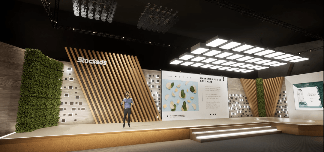 STAGE RRA9D | Unreal Engine Corporate Virtual Set