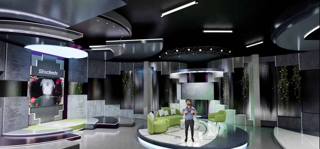 TALKSHOW R5QS | Unreal Engine Corporate Virtual Set