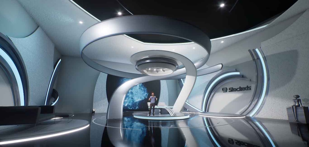 Talkshow HGJ9 | Unreal Engine Corporate Virtual Set