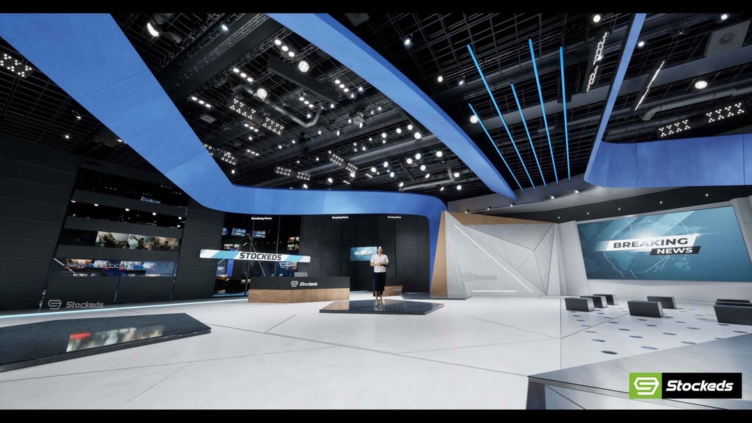 Talkshow Y9RFX | Unreal Engine Corporate Virtual Set