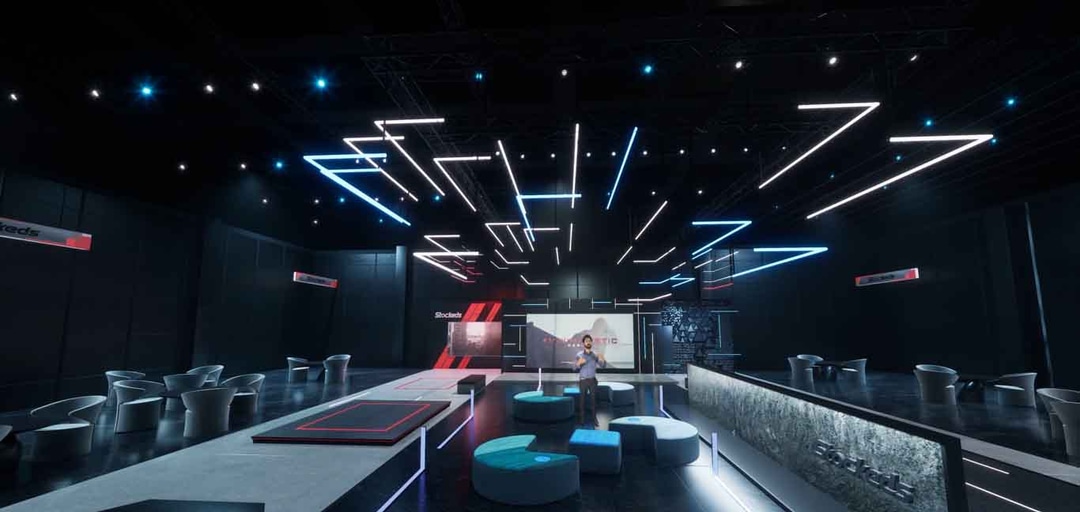 Talkshow GH7IU | Unreal Engine Corporate Virtual Set