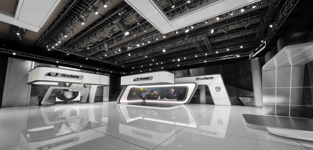 Talkshow NJB6 | Unreal Engine Corporate Virtual Set