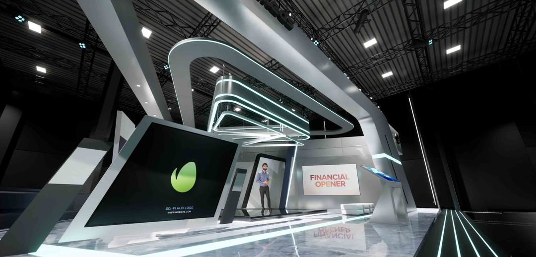 Talkshow JJ1Y | Unreal Engine Corporate Virtual Set