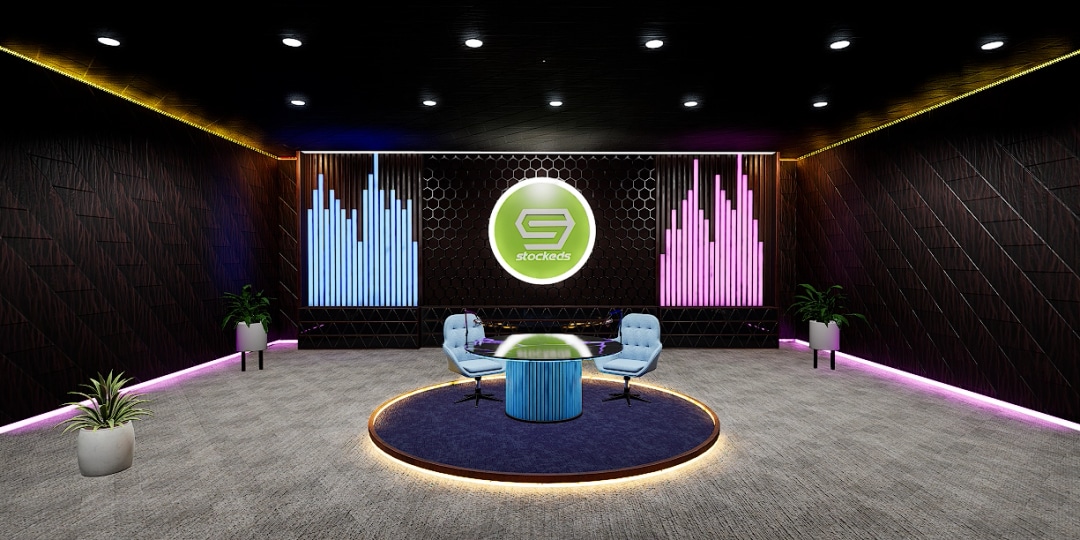 PODSTAGE X1: Podcast studio  | Unreal Engine Virtual Set |
