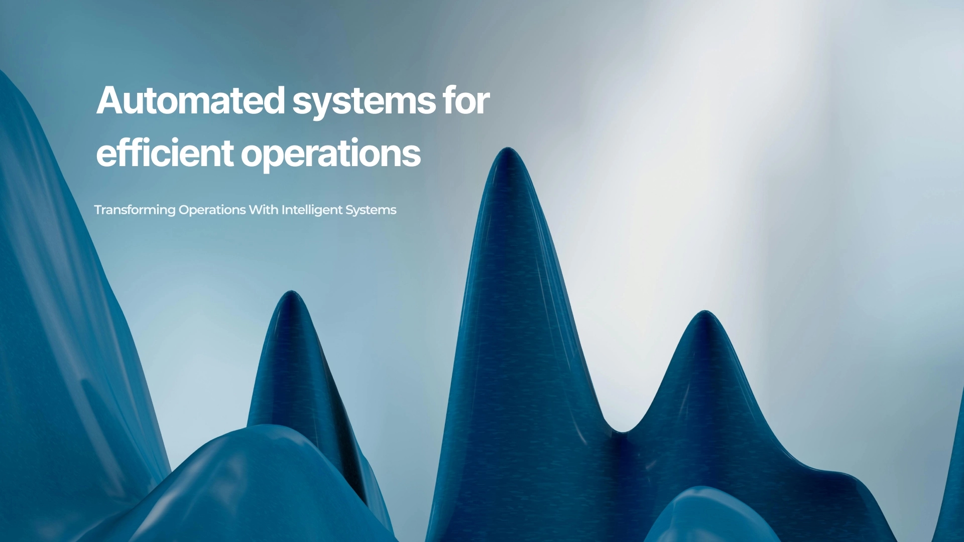 Automated systems for efficient operations