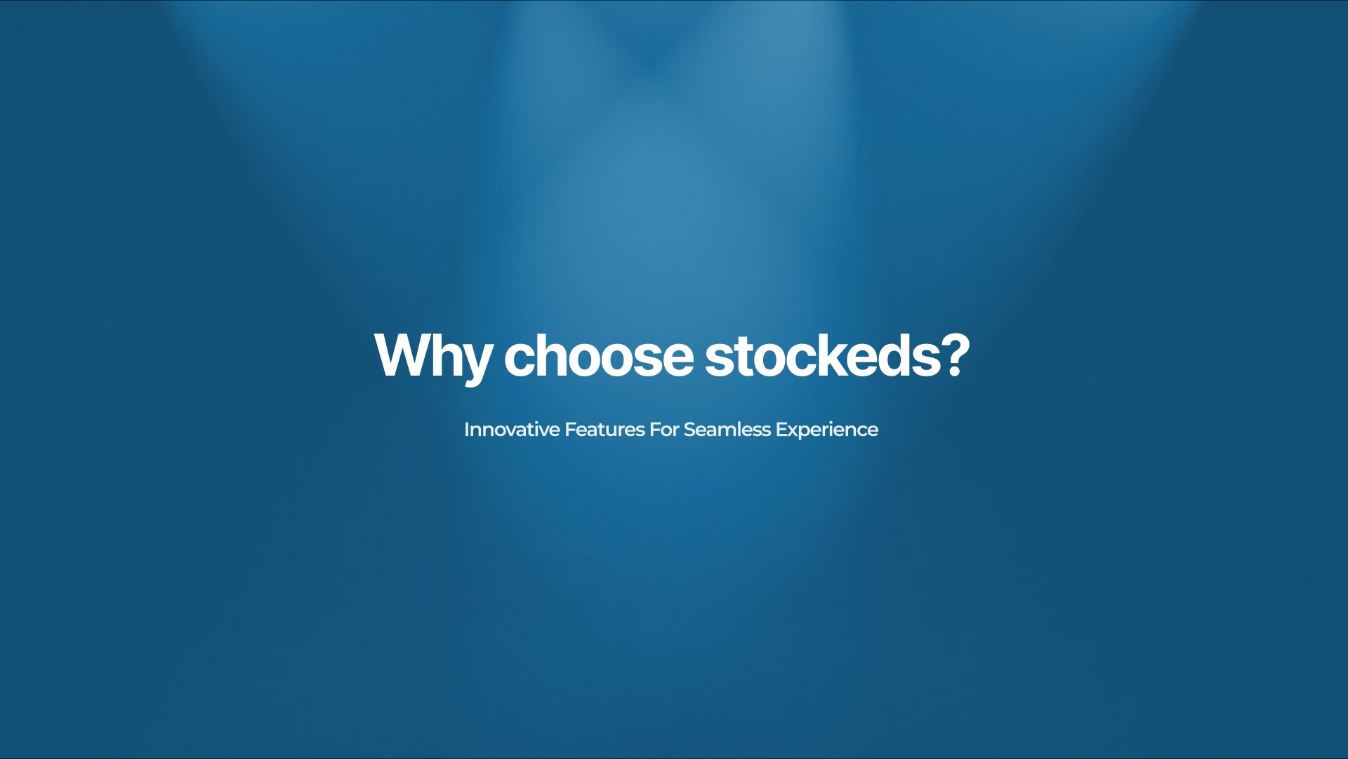 Why Stockeds? image