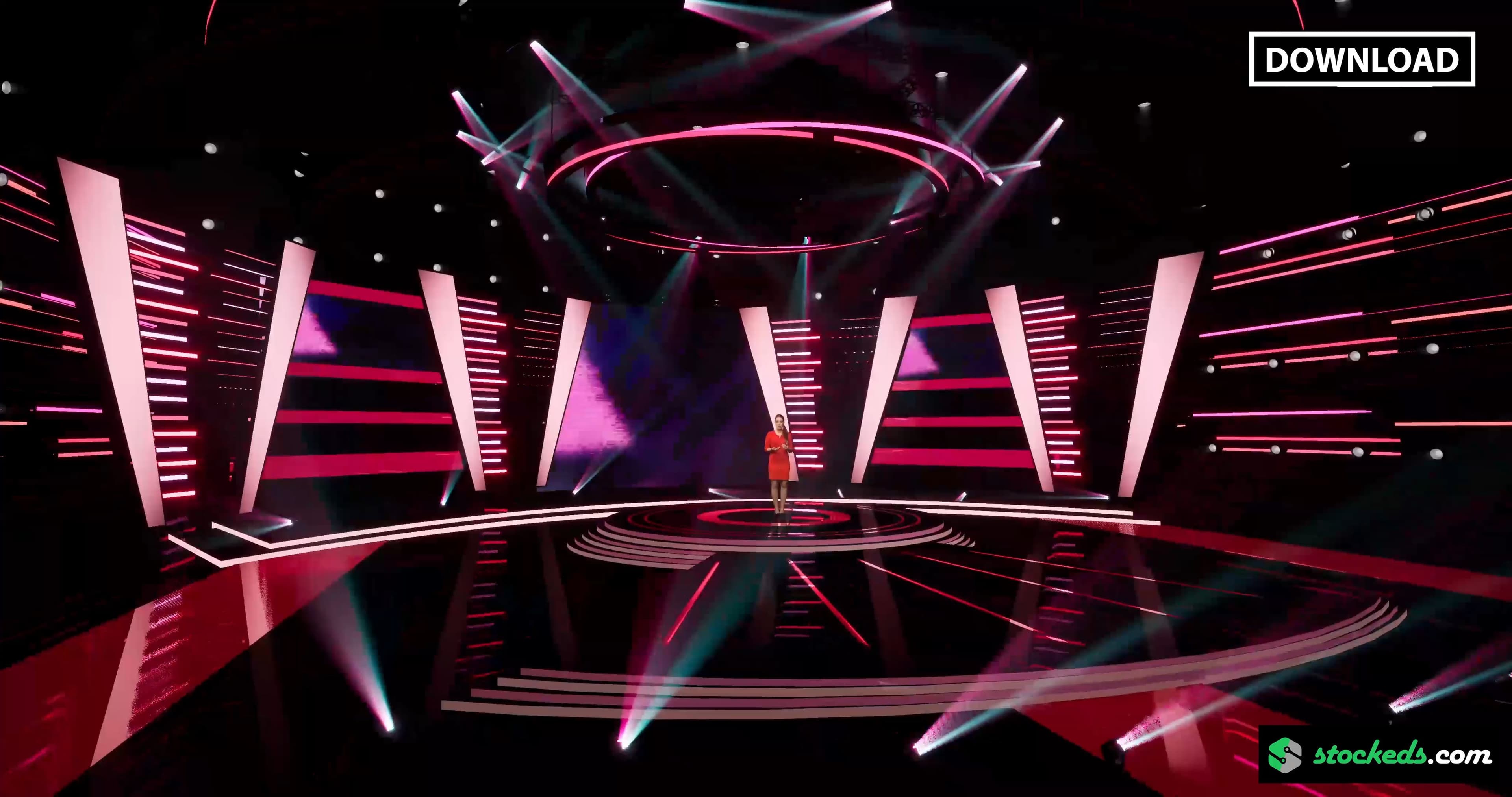 TALENT_SHOW_STAGE_45E | UNREAL ENGINE VIRTUAL SET