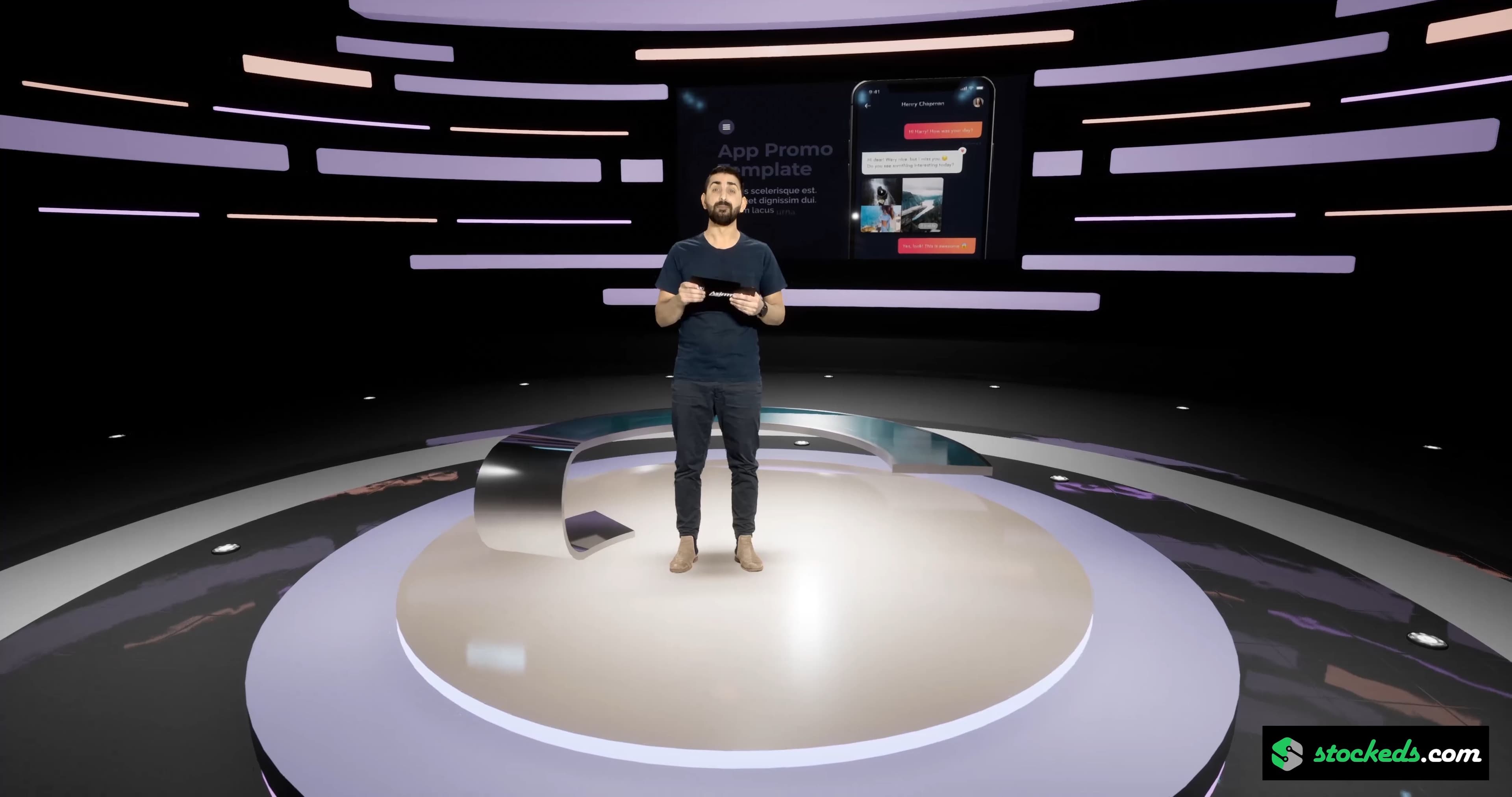 CORPORATE_SHOW_YH1 | UNREAL ENGINE VIRTUAL SET-5