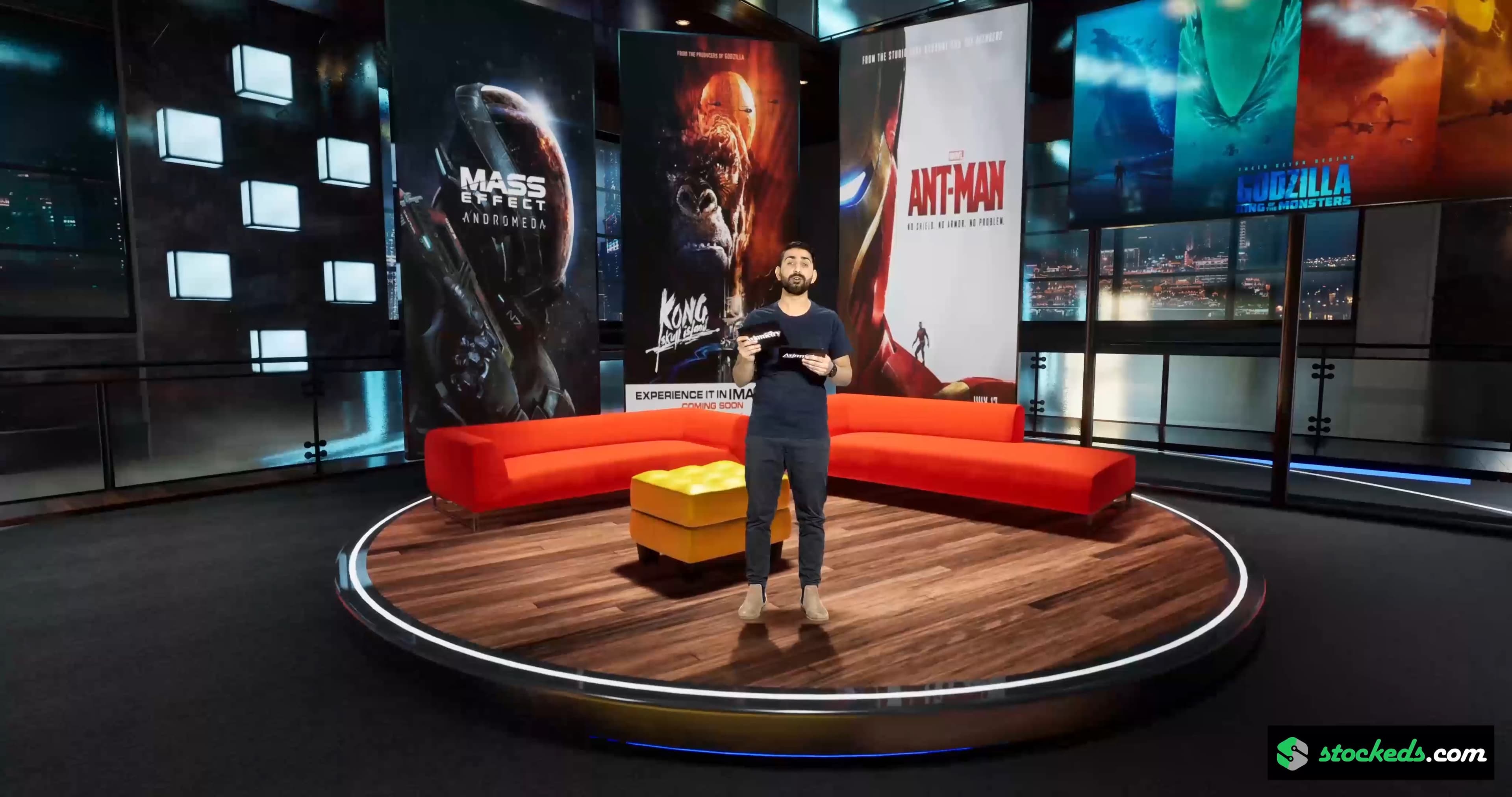 Corporate Talk show-212 | Unreal Engine Corporate Virtual Set-2