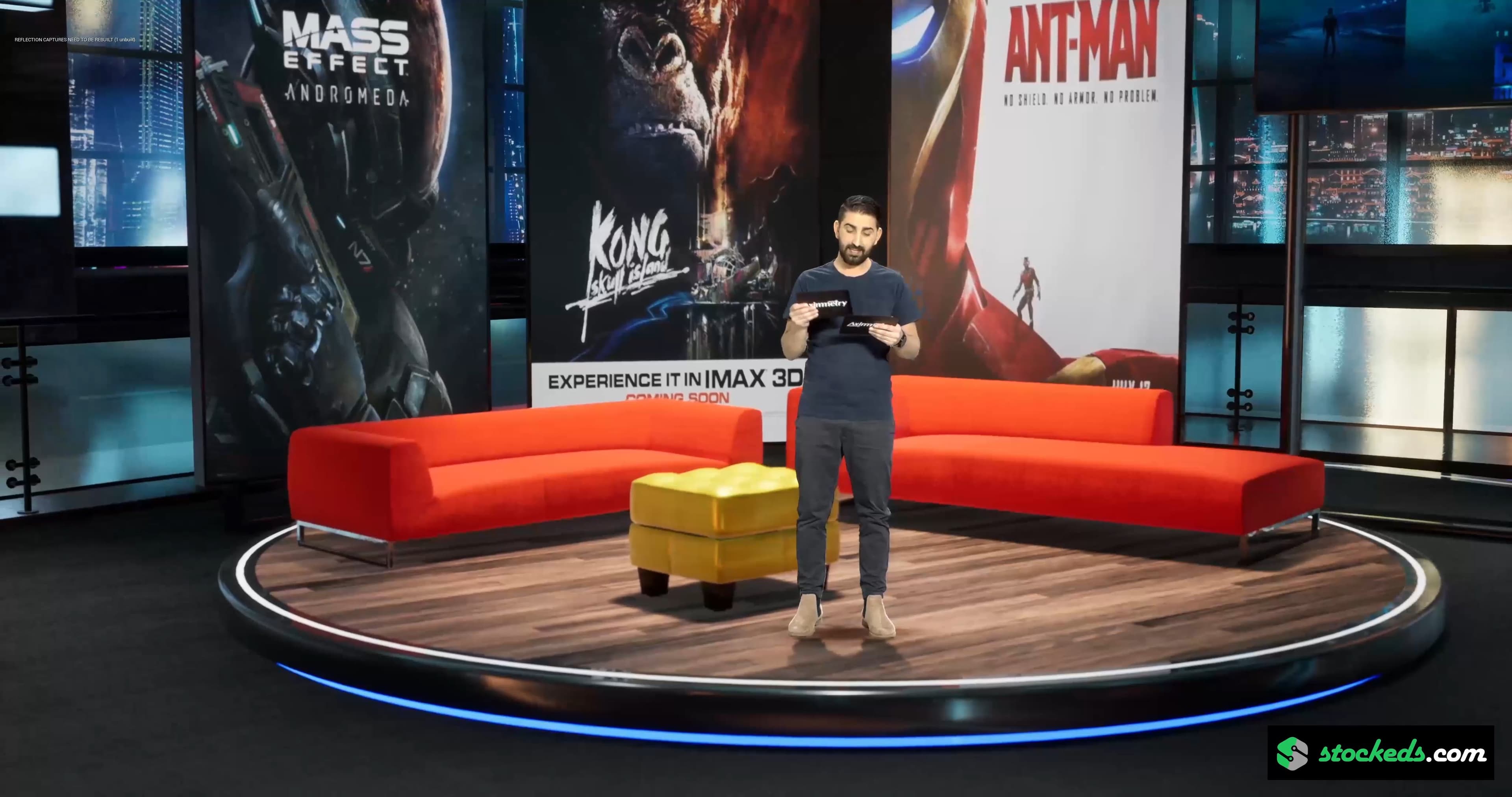 Corporate Talk show-212 | Unreal Engine Corporate Virtual Set-3