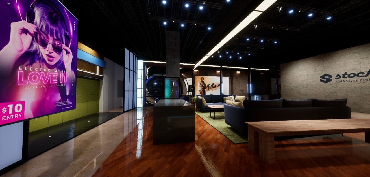 TALKSHOW NF1 | Unreal Engine Corporate Virtual Set-3