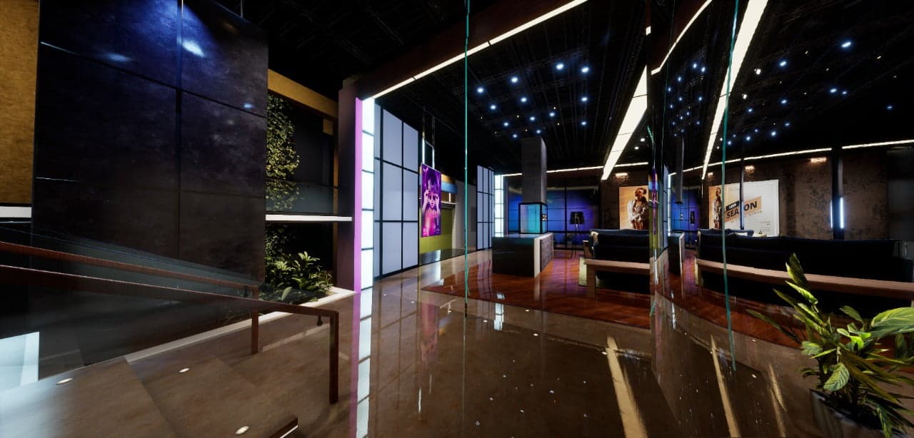 TALKSHOW NF1 | Unreal Engine Corporate Virtual Set-8