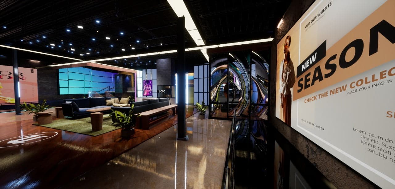 TALKSHOW NF1 | Unreal Engine Corporate Virtual Set-5