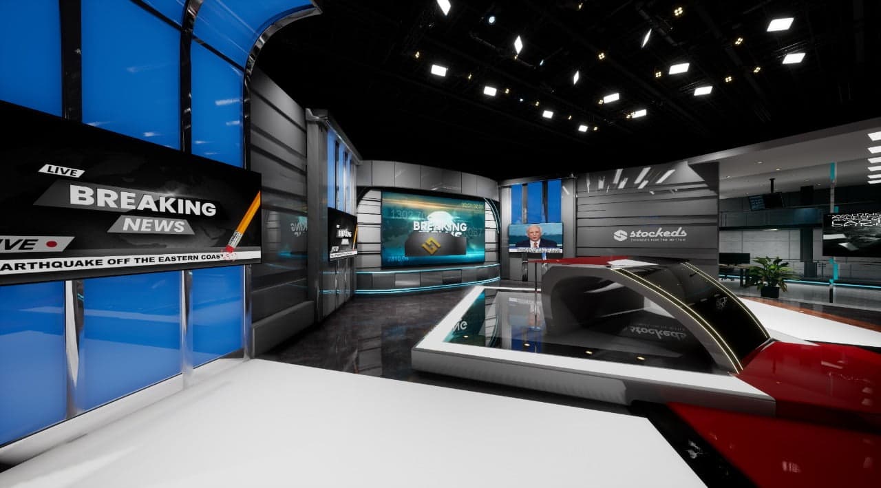 NEWSROOM JK1 | | Unreal Engine Corporate Virtual Set-6